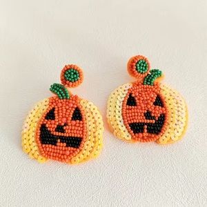Halloween Beaded Earrings